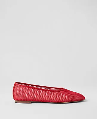Ann Taylor Mesh Ballet Flats sold by Ann Taylor