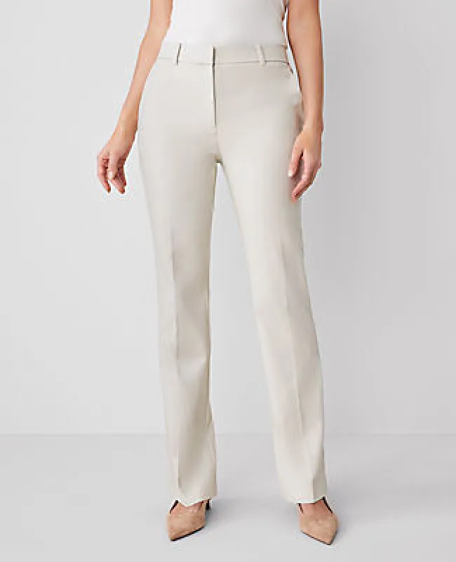 Ann Taylor The Petite Trouser Pant in Stretch Cotton — Curvy Fit sold by Ann Taylor