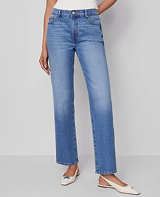 Ann Taylor The Perfect Straight Jean sold by Ann Taylor product image thumbnail 2