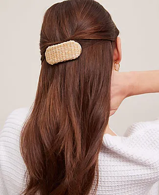 Ann Taylor Straw Hair Clip sold by Ann Taylor product image thumbnail 2