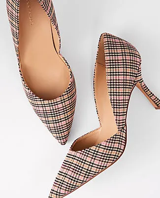 Ann Taylor Azra Houndstooth Pumps sold by Ann Taylor product image thumbnail 2