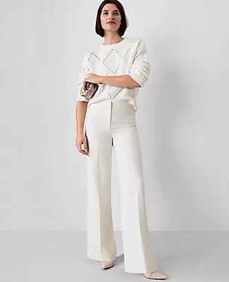 Ann Taylor The Perfect Wide-Leg Pant sold by Ann Taylor product image thumbnail 4