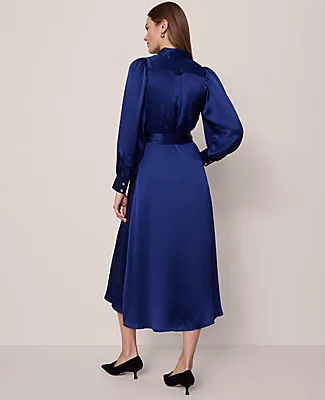 Ann Taylor Studio Collection Silk Shirtdress sold by Ann Taylor product image thumbnail 2