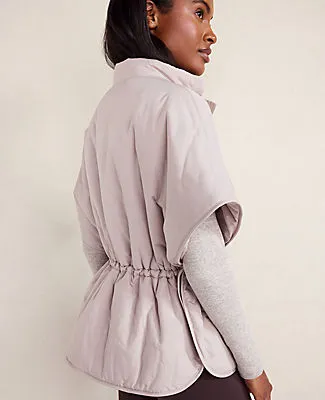 Ann Taylor Haven Well Within Puffer Drop Shoulder Vest sold by Ann Taylor product image thumbnail 2