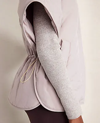 Ann Taylor Haven Well Within Puffer Drop Shoulder Vest sold by Ann Taylor product image thumbnail 3