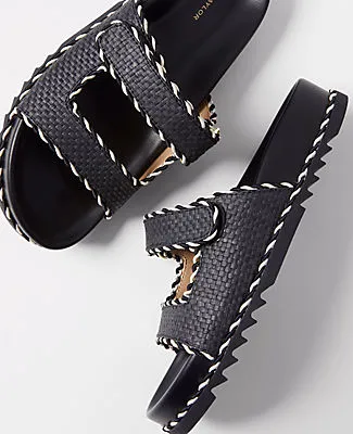 Ann Taylor Weekend Collection Straw Sport Sandals sold by Ann Taylor product image thumbnail 2