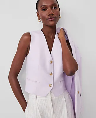Ann Taylor Petite Tailored Vest sold by Ann Taylor product image thumbnail 3