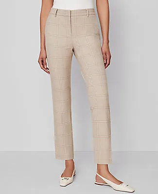 Ann Taylor The Petite Eva Ankle Pant in Plaid sold by Ann Taylor product image thumbnail 2