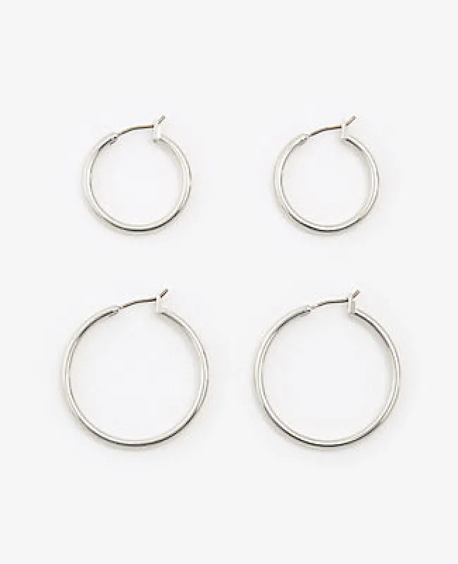 Ann Taylor Hoop Earring Set sold by Ann Taylor