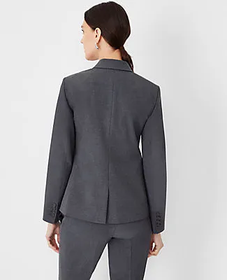 Ann Taylor The Notched Two Button Blazer in Seasonless Stretch sold by Ann Taylor product image thumbnail 2