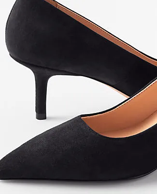 Ann Taylor Daphne Suede Pump sold by Ann Taylor product image thumbnail 2