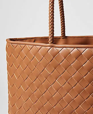 Ann Taylor Weekend Collection Woven Tote Bag sold by Ann Taylor product image thumbnail 2