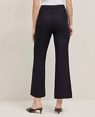 Ann Taylor The Flare Ankle Pant in Linen Blend — Curvy Fit sold by Ann Taylor product image thumbnail 2