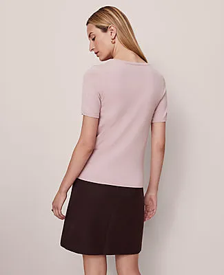 Ann Taylor Easy Sweater Tee sold by Ann Taylor product image thumbnail 2