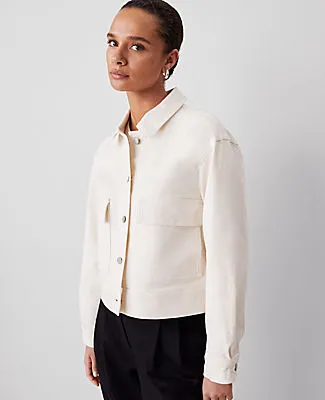 Ann Taylor Weekend Collection Denim Jacket sold by Ann Taylor product image thumbnail 2