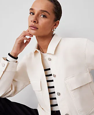 Ann Taylor Weekend Collection Denim Jacket sold by Ann Taylor product image thumbnail 4