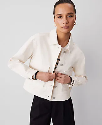 Ann Taylor Weekend Collection Denim Jacket sold by Ann Taylor product image thumbnail 5