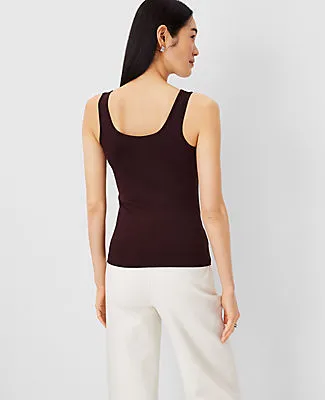 Ann Taylor Modern Seamless Tank Top sold by Ann Taylor product image thumbnail 2