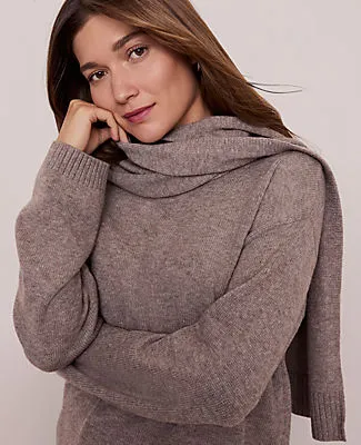 Ann Taylor Weekend Collection Scarf Sweater sold by Ann Taylor