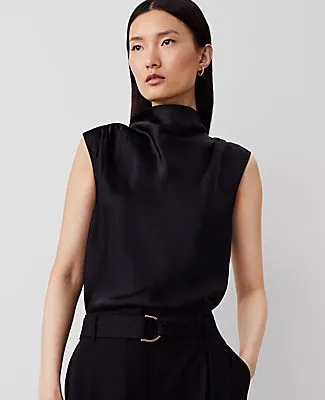 Ann Taylor Cowl Neck Shell Top sold by Ann Taylor product image thumbnail 2