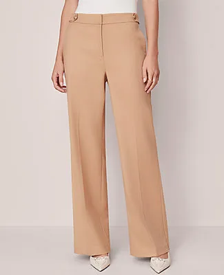 Ann Taylor The Petite Tailored Wide Leg Trouser sold by Ann Taylor product image thumbnail 2