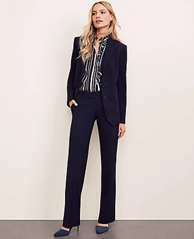 Ann Taylor The Petite Trouser Pant In Seasonless Stretch sold by Ann Taylor