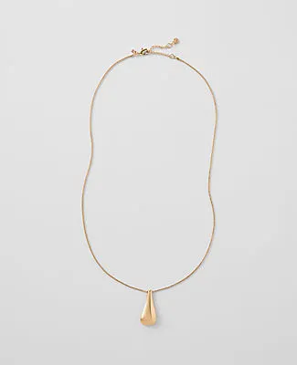 Ann Taylor Teardrop Pendant Necklace sold by Ann Taylor