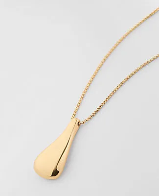 Ann Taylor Teardrop Pendant Necklace sold by Ann Taylor product image thumbnail 2