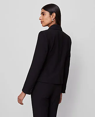 Ann Taylor The Petite Shorter Two Button Blazer in Bi-Stretch sold by Ann Taylor product image thumbnail 2