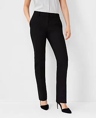 Ann Taylor The Sophia Straight Pant - Curvy Fit sold by Ann Taylor