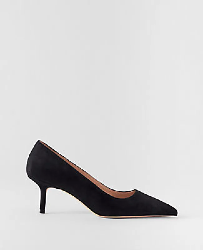 Ann Taylor Daphne Suede Pump sold by Ann Taylor
