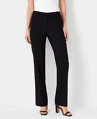 Ann Taylor The Petite Straight Pant in Seasonless Stretch sold by Ann Taylor