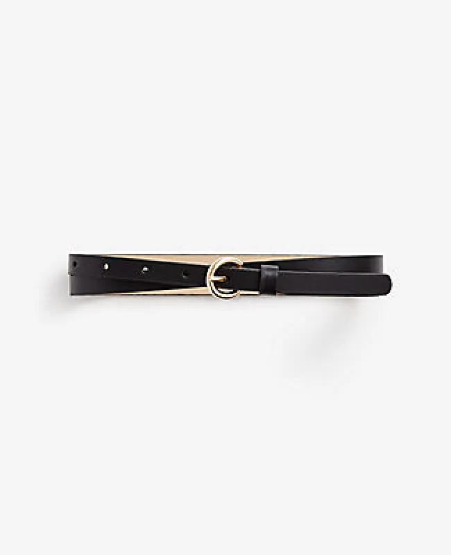 Ann Taylor Skinny Leather Belt sold by Ann Taylor