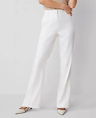 Ann Taylor The Trouser Pant in Herringbone Linen Blend sold by Ann Taylor product image thumbnail 2