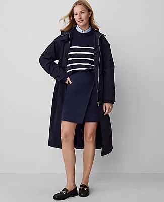 Ann Taylor Weekend Collection Effortless Wrap Skirt sold by Ann Taylor