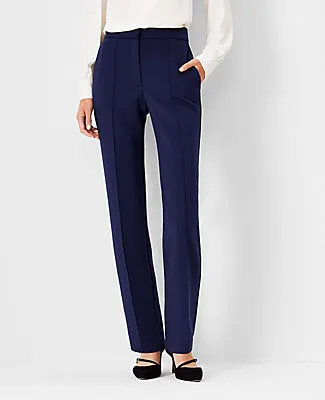 Ann Taylor The Petite Straight Pant in Double Knit sold by Ann Taylor product image thumbnail 3