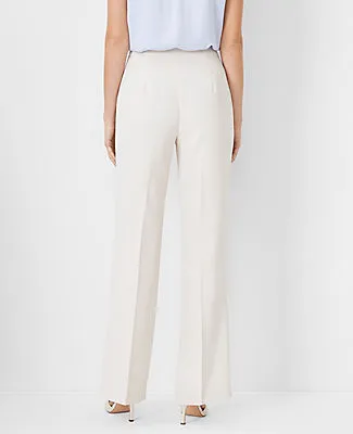 Ann Taylor The Petite Side Zip Trouser Pant in Fluid Crepe - Curvy Fit sold by Ann Taylor product image thumbnail 2