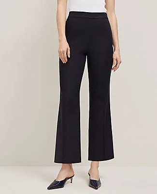Ann Taylor The Tall Flare Ankle Pant in Linen Blend sold by Ann Taylor product image thumbnail 2