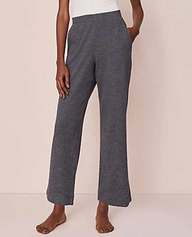 Ann Taylor Ribbed Wide-Leg Lounge Pants sold by Ann Taylor