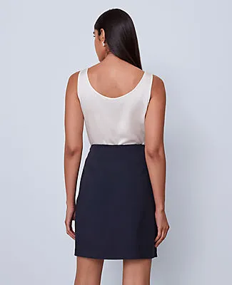 Ann Taylor Pocket Skirt in Ponte sold by Ann Taylor product image thumbnail 2