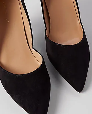 Ann Taylor Azra Suede Pumps sold by Ann Taylor product image thumbnail 2