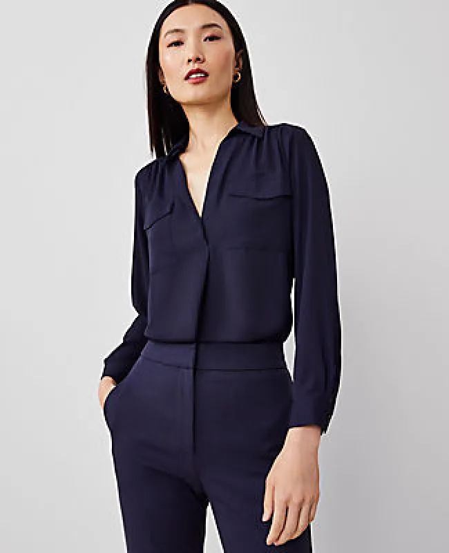 Ann Taylor Petite Camp Shirt sold by Ann Taylor