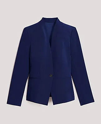 Ann Taylor The Cutaway Blazer in Bi-Stretch sold by Ann Taylor product image thumbnail 4