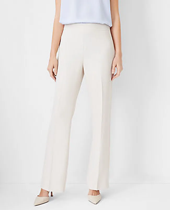 Ann Taylor The Petite Side Zip Trouser Pant in Fluid Crepe sold by Ann Taylor