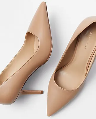 Ann Taylor Mae Leather Pumps sold by Ann Taylor product image thumbnail 2