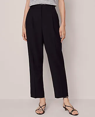 Ann Taylor The High Rise Pleated Taper Pant sold by Ann Taylor product image thumbnail 2