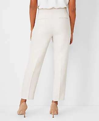 Ann Taylor The Petite Side Zip Ankle Pant in Fluid Crepe - Curvy Fit sold by Ann Taylor product image thumbnail 2