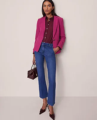 Ann Taylor The Hutton Blazer in Tweed sold by Ann Taylor