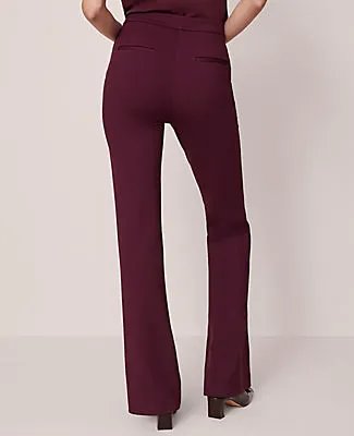 Ann Taylor The Petite Skinny Flare Pant in Ponte sold by Ann Taylor product image thumbnail 4