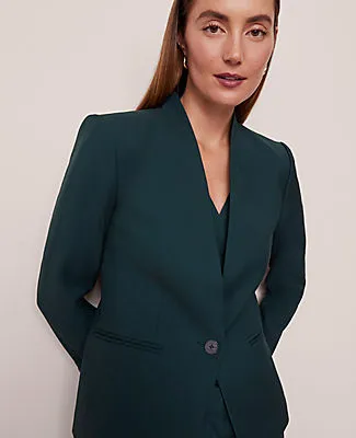 Ann Taylor The Petite Cutaway Blazer sold by Ann Taylor product image thumbnail 3